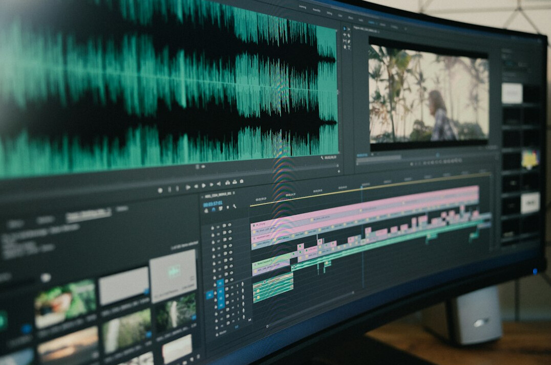 editing film footage
