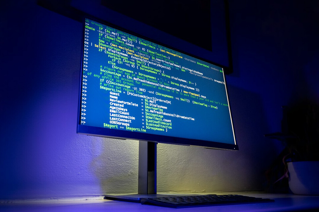special effects on computer screen
